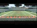 View Of Bengals Stadium Overlooking Field And Seating 4k NO COPYRAIGHT