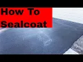 How To Sealcoat Your Driveway TIPS AND TRICKS