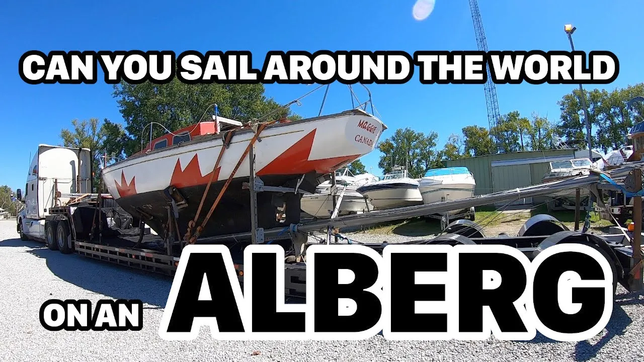 Sail Around The World, On An Alberg? Classic Plastic – Episode 112 – Lady K Sailing