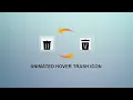 Download Lagu Animated Hover Trash/Delete Icon using HTML \u0026 CSS only