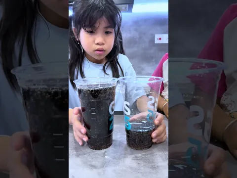 Sisterly bond: The story of the glass of water - Tình chị em #shorts