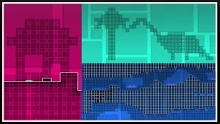 Every Art in Levels From Version 1.0 | Geometry Dash