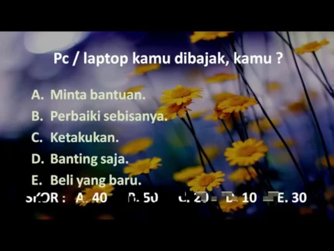 Download MP3 Tes psikologi? seberapa besar kedewasaan mu!!