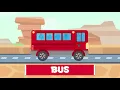 Means Of Transport For Children - Land, water and air transport for kids
