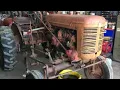 Farmall Super A Gets New Oil