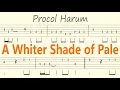 Download Lagu A Whiter Shade of Pale / Procol Harum Guitar Solo Tab+BackingTrack