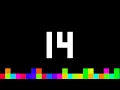 14 Seconds Timer Flowing Pixels