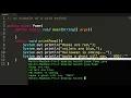 Creating a void method in Java