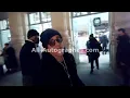 Joaquin Phoenix not signing autographs in Paris Part 2