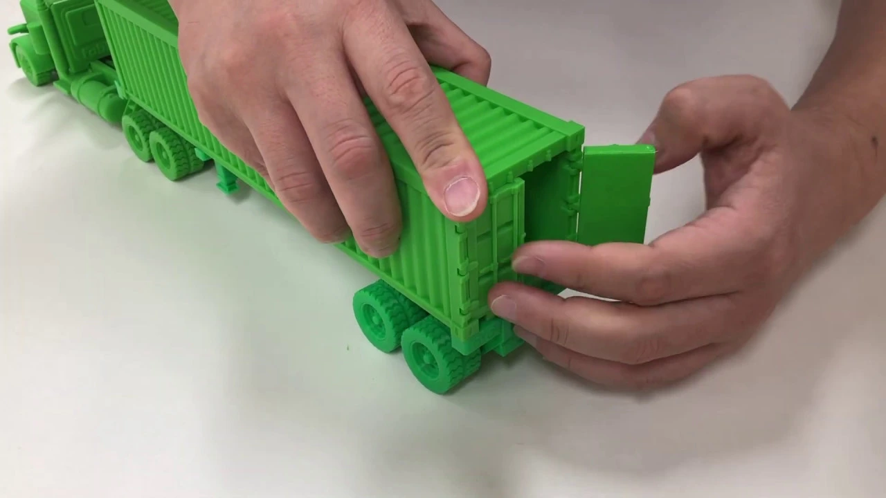 Container scale model