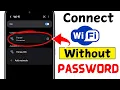 How to Connect WiFI Without Password in 2026