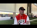 Skyler Cassity talks with the media Aug 13 2026