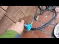 how to fix a leaky vacuum breaker valve on a shark bite frost-free silcock hose bibb