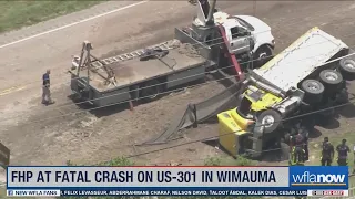 Deadly crash closes part of U S 301 in Wimauma