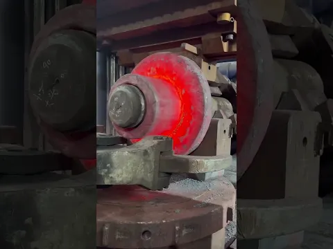How Giant Steel Rings Are Forged 🔥⚙️