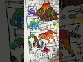 Colour and Learn Dinosaur Pillowcase