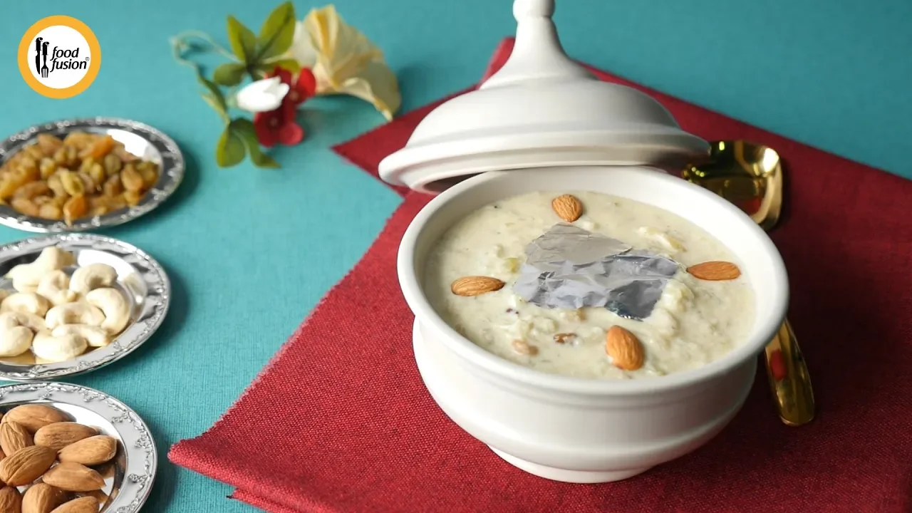 Lauki Ki kheer Recipe By Food Fusion