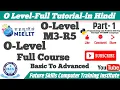 O-Level M3 R5 Programming and Problem solving through python language Part 1 futureskills