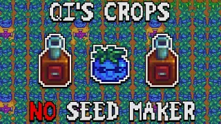 Can you complete Qi s Crop WITHOUT seed makers