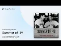 Summer of 49 by David Halberstam book