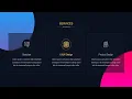 Creative Our Services Section Using HTML CSS CSS Card Hover Effects