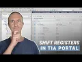 Shift Registers in TIA Portal Real-World PLC Example with Arrays