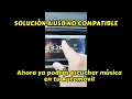 Como Solucionar ERROR USB NO COMPATIBLE en Pantalla de AUTOMOVIL🚗