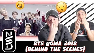 GUYS REACT TO BTS MGA 2018 Behind The Scenes 