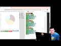 Tutorial AMT Coding Challenge OUCC Blockly Lesson Pie Chart Hidden Door