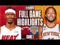 HEAT at KNICKS FULL GAME 1 HIGHLIGHTS April 30 2023