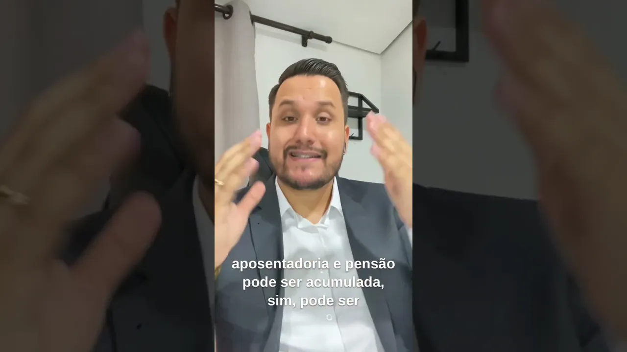Aposentadoria e pensão pode cumular os dois benefícios??? #inss #brasil #aposentadoria