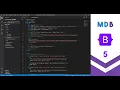 MDB 5 - Manual installation Bootstrap 5 Material Design 2 0