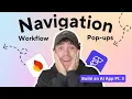 Making My AI App Click - FlutterFlow Navigation UI Actions Part 3