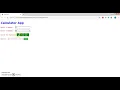 Calculator App using Javascript 2020 Tech Vidyarthi Part-1