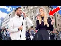 Download Lagu PREGNANT Lady SHOCKS Everyone With Her Voice | Hillsong United - Oceans