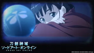 YouTube影片, 內容是刀劍神域 的 片尾動畫(ED2)(中日歌詞)