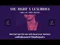 Download Lagu [THAISUB] You Right X Luxurious - Doja Cat, Gwen Stefani (TikTok Mashup)