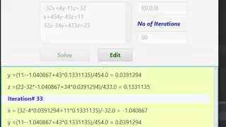 Equation solver Java