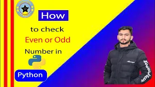 How to check even and odd values in python