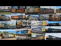 All 21 CSX Heritage Units in Action
