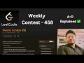 LeetCode Weekly - 458 A