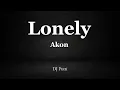 Download Lagu Lonely Instrumental - Akon