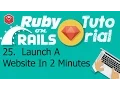 25 Ruby on rails tutorial front-end Launch A Website In 2 Minutes