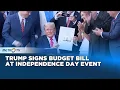 Download Lagu Trump Signs Sweeping Tax and Spending Bill at White House Event