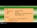 DEFAULT NAMESPACES