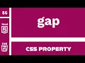 CSS Property gap explained