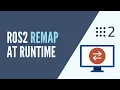 ROS2 - Remap Nodes Topics Services with Command Line and Launch File