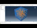 Use Python script to create a RVE model in ABAQUS