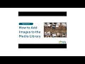 How to Add Images to the Media Library