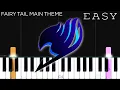 Download Lagu Fairy Tail - Main Theme | EASY Piano Tutorial